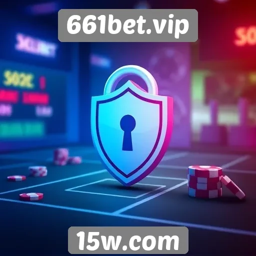 Recursos de segurança no site 661bet.vip